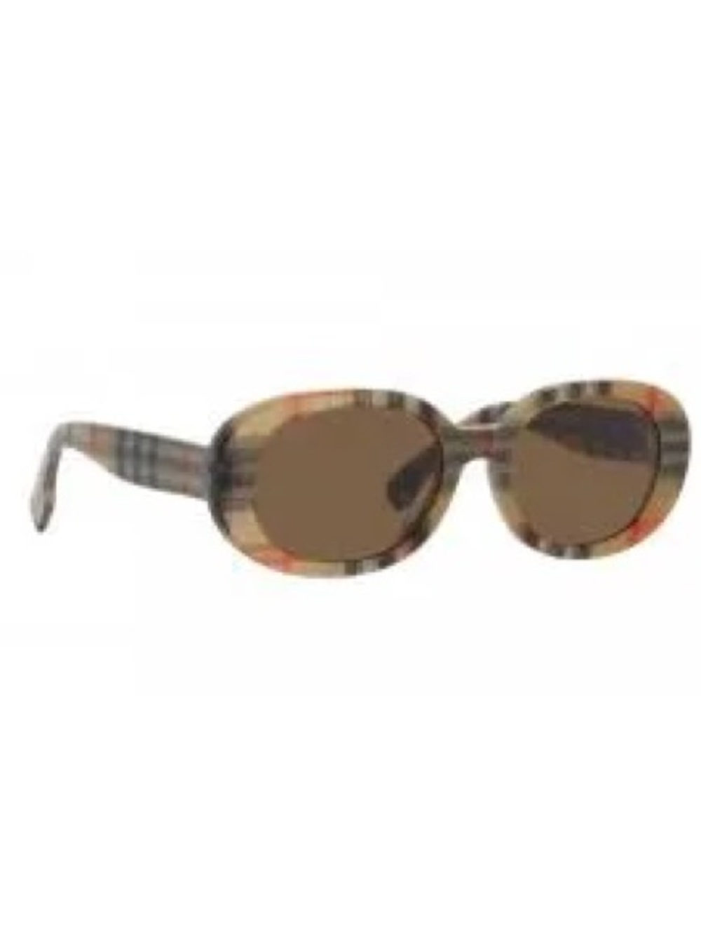Burberry Kids JB4339 3778/73 Oval Sunglasses - Vintage Check/Brown